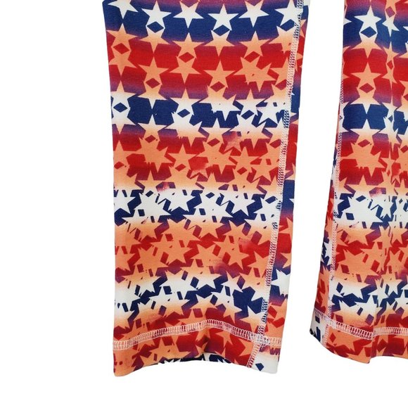 Reebok Sport Capri Cotton Stretch All-over-print Stars Leggings, Sz S, NWT - Picture 5 of 8
